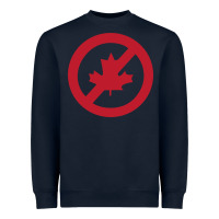 Navy The Blame canada Heavyweight Sweatshirt - artisFamous