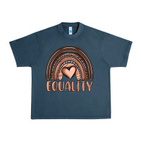 Midnight Navy equality melanin rainbow Urban Heavy Tee - OliviaCreatesArt