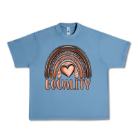 Pebble Blue equality melanin rainbow Urban Heavy Tee - OliviaCreatesArt