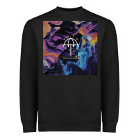 Black Bring Me Spirit Heavyweight Sweatshirt - artisFamous