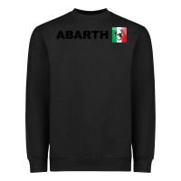 Black abarth italy merch Heavyweight Sweatshirt - artisFamous