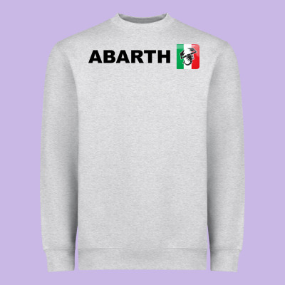 Abarth Italy Merch Heavyweight Sweatshirt Designed By Artisfamous