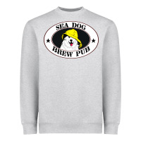 Heather Grey sea dog brew pub Heavyweight Sweatshirt - artisFamous