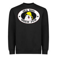 Black sea dog brew pub Heavyweight Sweatshirt - artisFamous