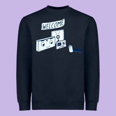 Analog Retirement Heavyweight Sweatshirt Designed By Artisfamous