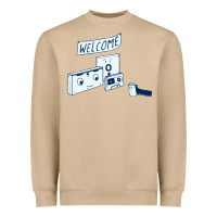 Mushroom analog retirement Heavyweight Sweatshirt - artisFamous