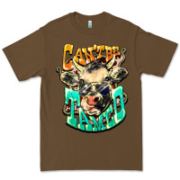 Cacao Can't be tamed cow Premium Tee - HowdyJamesFarm