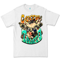 White Can't be tamed cow Premium Tee - HowdyJamesFarm