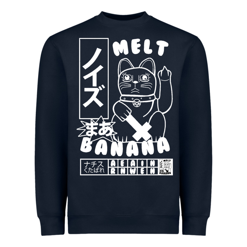 Melt Banana Classic Heavyweight Sweatshirt by artisFamous | Teevron