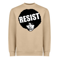 Mushroom angela davis speaking Heavyweight Sweatshirt - artisFamous