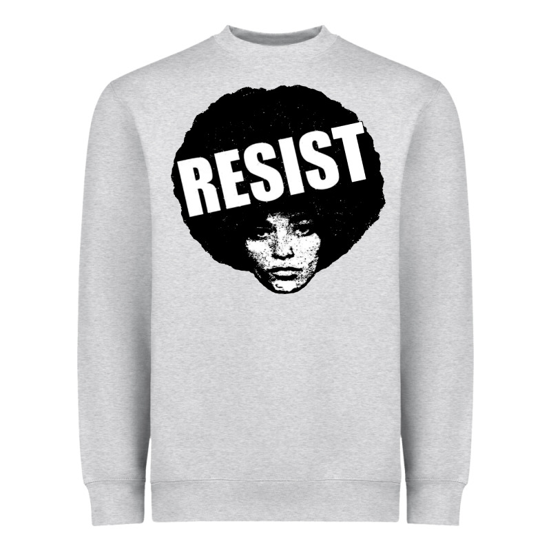 Angela Davis Speaking Heavyweight Sweatshirt by artisFamous | Teevron