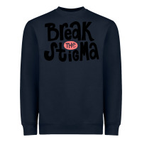 Navy end the stigma merch Heavyweight Sweatshirt - artisFamous