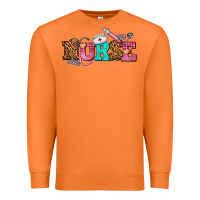 Carrot nurse with nurse element Premium Sweatshirt - AdoDesignShop
