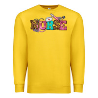 Lemon nurse with nurse element Premium Sweatshirt - AdoDesignShop