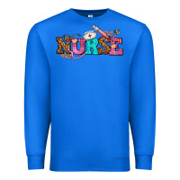 True Royal nurse with nurse element Premium Sweatshirt - AdoDesignShop