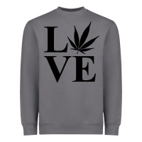Storm love weed 420 Heavyweight Sweatshirt - artisFamous