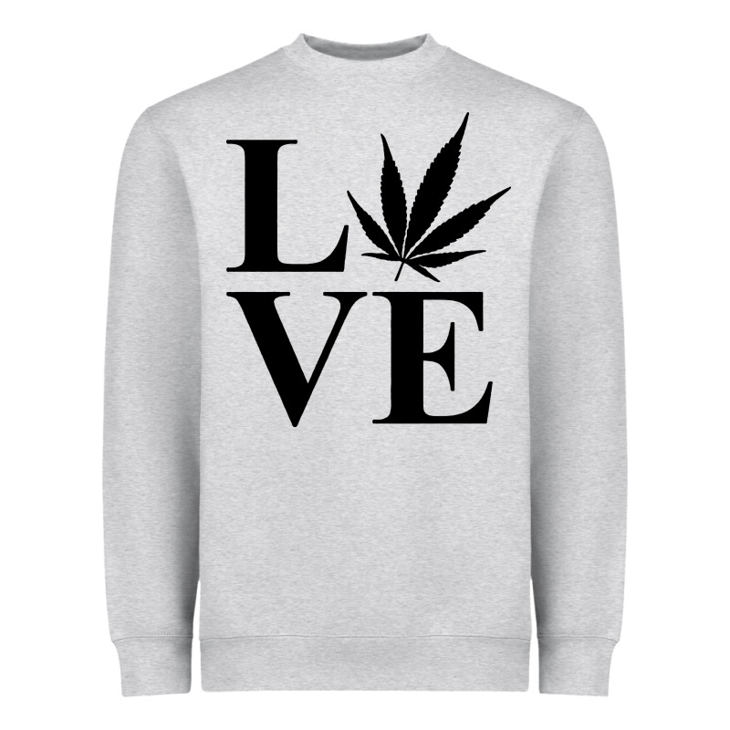 Love Weed 420 Heavyweight Sweatshirt by artisFamous | Teevron