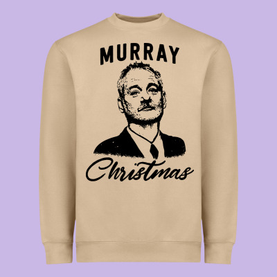 Murray Christmas Heavyweight Sweatshirt Designed By Artisfamous