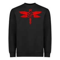 Black coheed and cambria dragonfly Heavyweight Sweatshirt - artisFamous