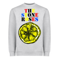 Heather Grey the stone roses Heavyweight Sweatshirt - artisFamous