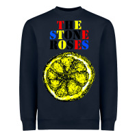 Navy the stone roses Heavyweight Sweatshirt - artisFamous