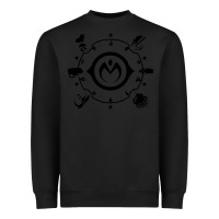 Black jojo   morioh stands Heavyweight Sweatshirt - artisFamous