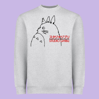 Best Studio Ghibli Heavyweight Sweatshirt Designed By Artisfamous