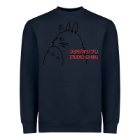 Navy best studio ghibli Heavyweight Sweatshirt - artisFamous
