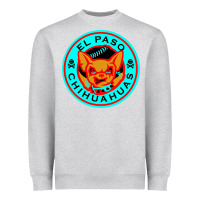 Heather Grey el paso chihuahuas cute chihuahua angry funny dog lover  t shirt Heavyweight Sweatshirt - artisFamous