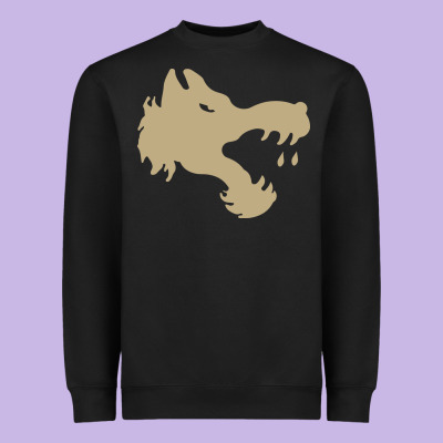 The Gray Wolf Of Battletech Heavyweight Sweatshirt Designed By Artisfamous