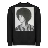 Black angela davis speaking Heavyweight Sweatshirt - artisFamous