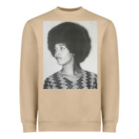 Mushroom angela davis speaking Heavyweight Sweatshirt - artisFamous