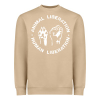 Mushroom animal liberation Heavyweight Sweatshirt - artisFamous