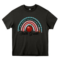 Asphalt sixth grade rainbow Heavy Core Tee - RanaPortraitStore