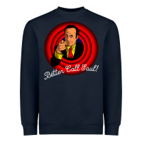 Navy bettercallsaul Heavyweight Sweatshirt - artisFamous