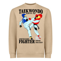 Taekwondo Sport Art Heavyweight Sweatshirt | Teevron
