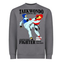 Storm taekwondo sport art Heavyweight Sweatshirt - artisFamous