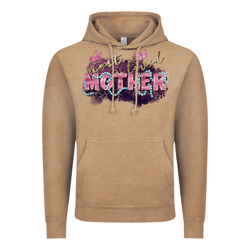 Most Loved Mother Mother's Day Vintage Hoodie by FaDigitalArtStudio | Teevron