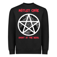 Black shout at the devil Heavyweight Sweatshirt - artisFamous