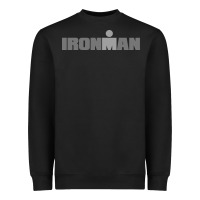 Black Ironman Heavyweight Sweatshirt - artisFamous