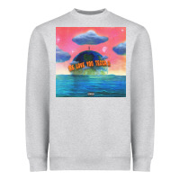 Heather Grey lil tecca - we love you tecca 2 Heavyweight Sweatshirt - artisFamous