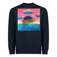 Navy lil tecca - we love you tecca 2 Heavyweight Sweatshirt - artisFamous