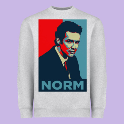 Norm Macdonald Comedian Heavyweight Sweatshirt Designed By Artisfamous