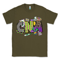 Army Green cna mardi gras certified nursing assistant Classic Tee - CowGirlArtShop