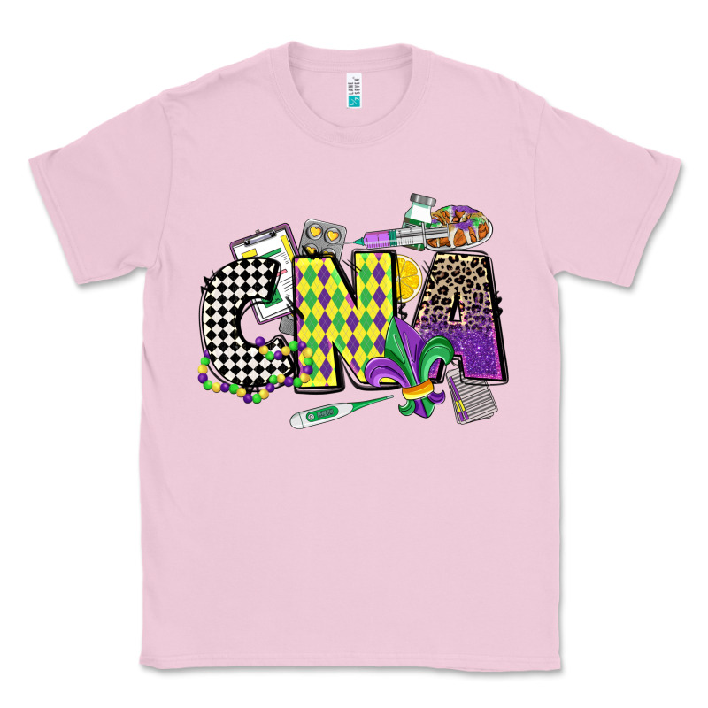 Cna Mardi Gras Certified Nursing Assistant Classic Tee by CowGirlArtShop | Teevron