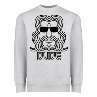 Heather Grey dude the big lebowski Heavyweight Sweatshirt - artisFamous