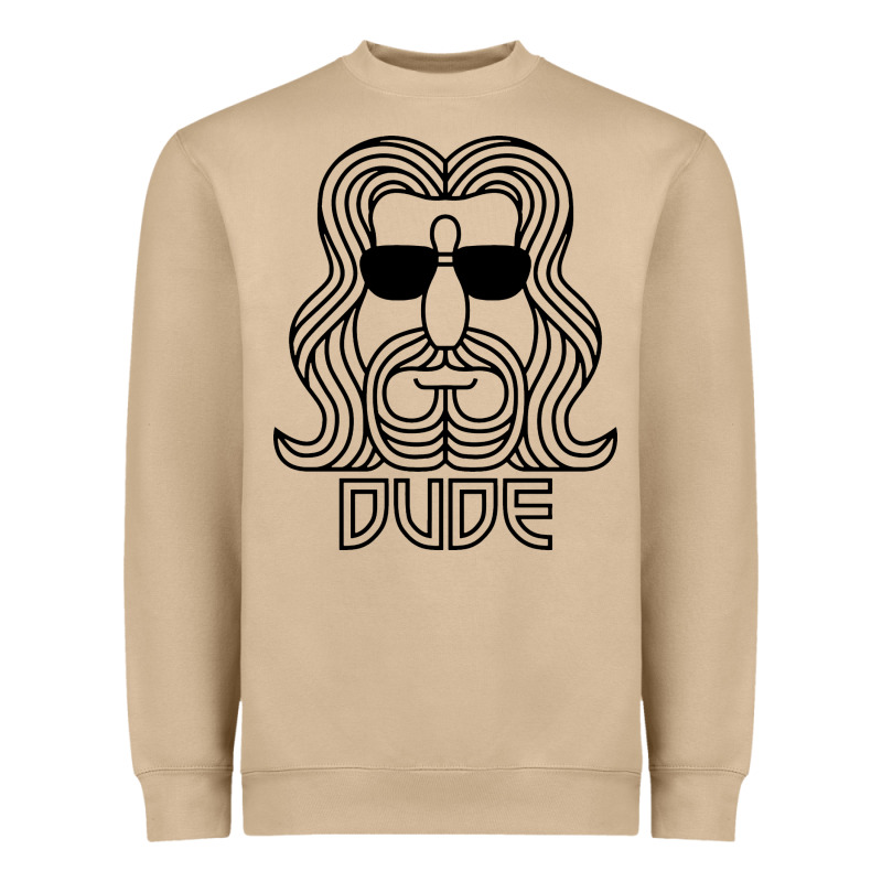 Dude The Big Lebowski Heavyweight Sweatshirt by artisFamous | Teevron