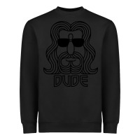 Black dude the big lebowski Heavyweight Sweatshirt - artisFamous
