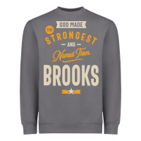 Storm Brooks Personalized Name Birthday Gift Heavyweight Sweatshirt - artisFamous