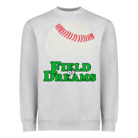 Heather Grey field of dreams Heavyweight Sweatshirt - artisFamous